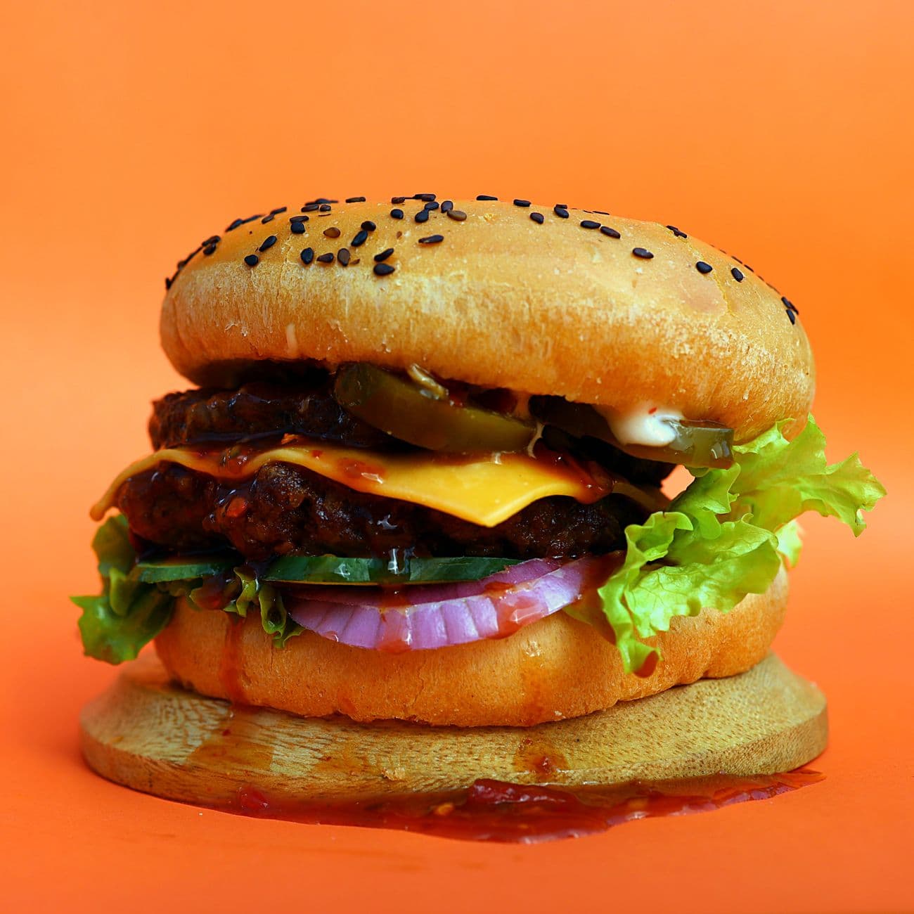 Green Chilli Burger
