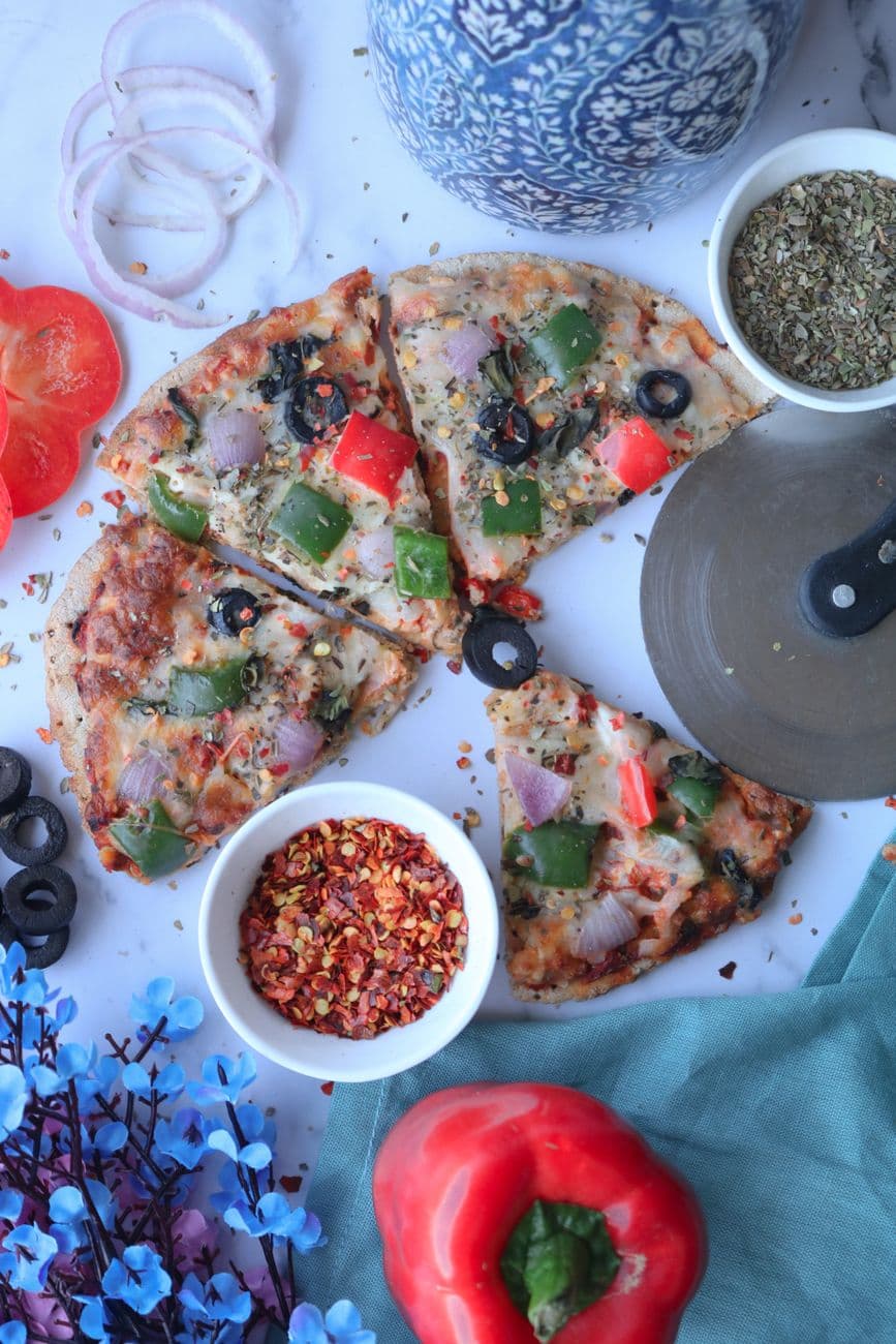 Onion Capsicum Pizza