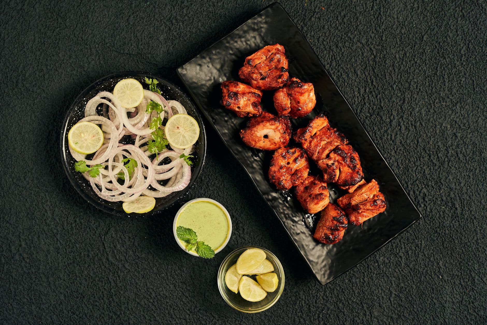 Tandoori Soya Chaap Achari